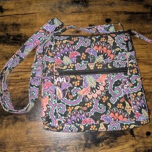 Vera Bradley Multicolor Paisley Shoulder Bag